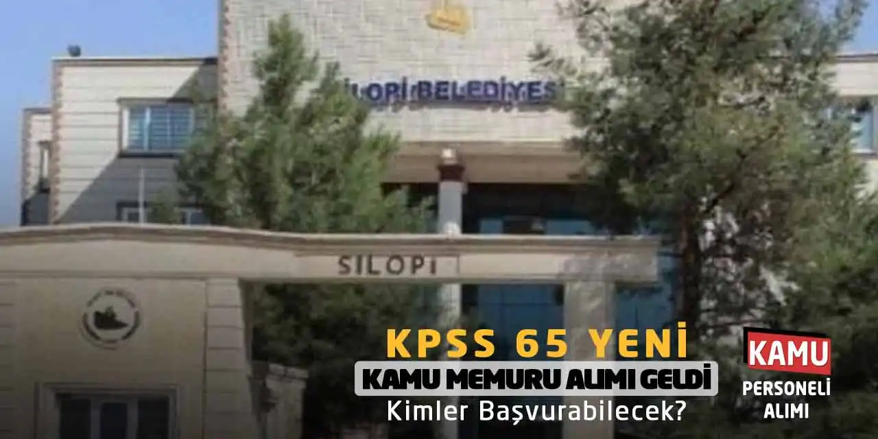 KPSS 65 Yeni Kamu Memuru Alımı Geldi: Kimler Başvurabilecek?