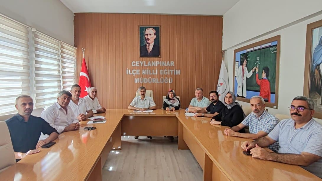 Okul-Sektör İşbirliğinde Mesleki ve Teknik Eğitim Okul Yönetim Kurulu Toplantısı Yapıldı