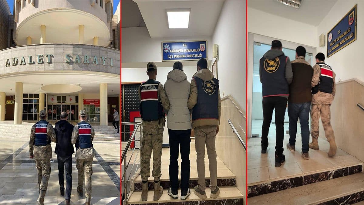 Şanlıurfa’da jandarma nefes aldırmıyor: 3 firari kıskıvrak!