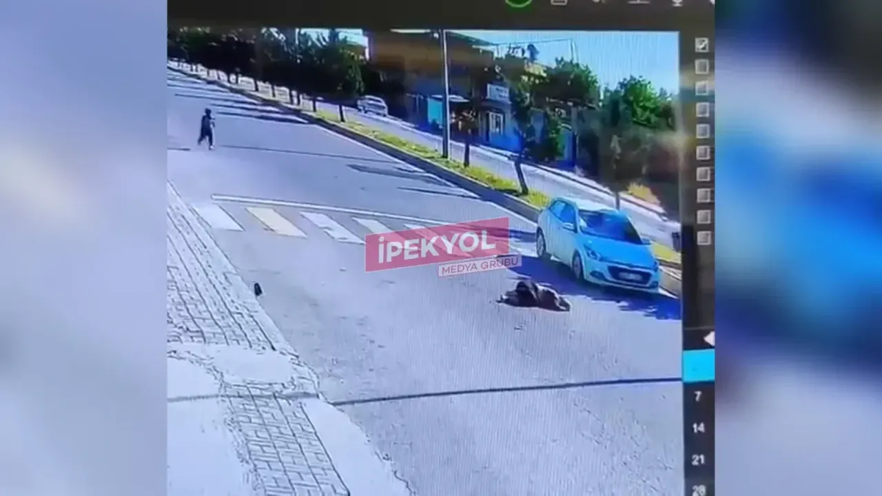 Ceylanpınar’da otomobil yolun karşısına geçmeye çalışan kadına çarptı